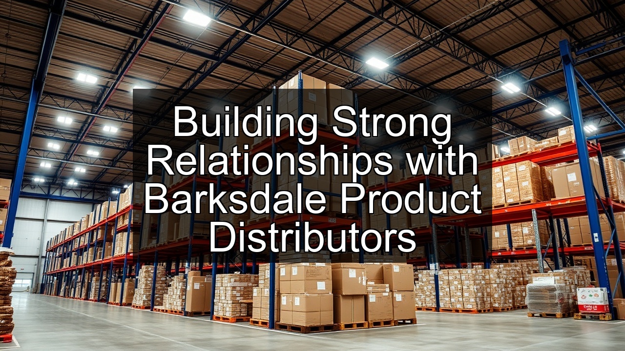 distributor barksdale product distributor