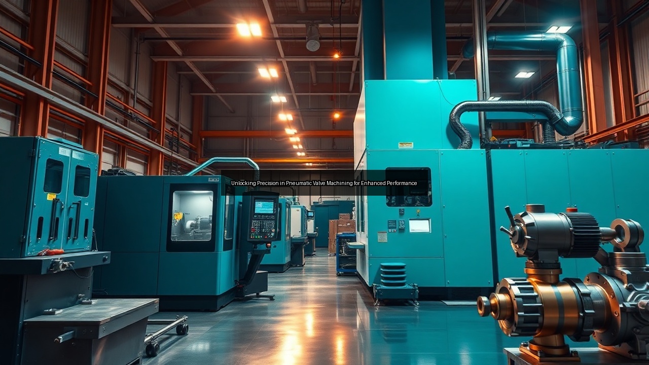pneumatic machining of pneumatic valve parts hydraulic pneumatic valve manufacturings control valve